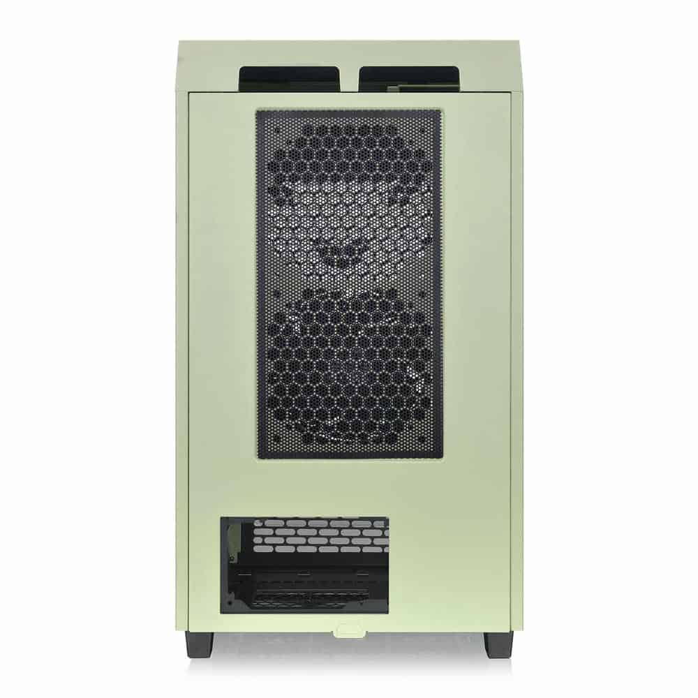 (image for) Thermaltake The Tower 200 Matcha Green Mini Chassis Tempered Glass PC Gaming Case